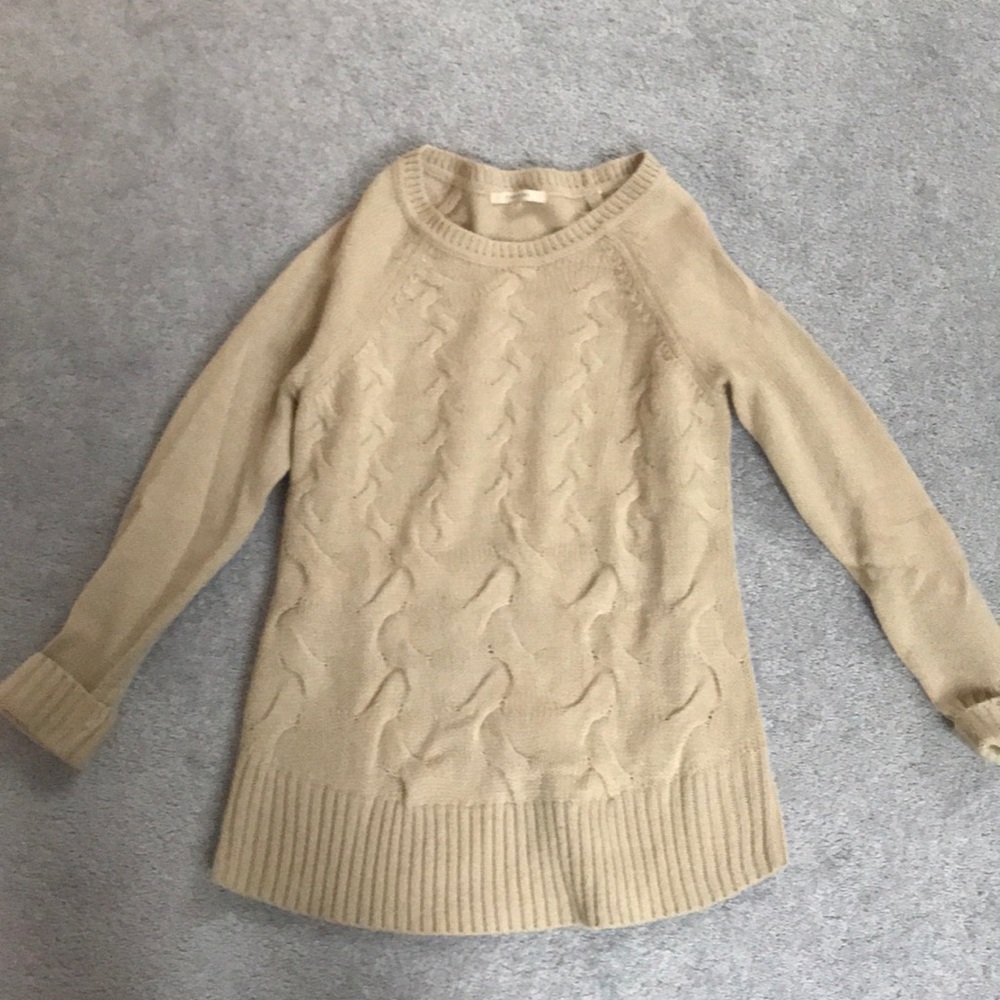 Tan sweater